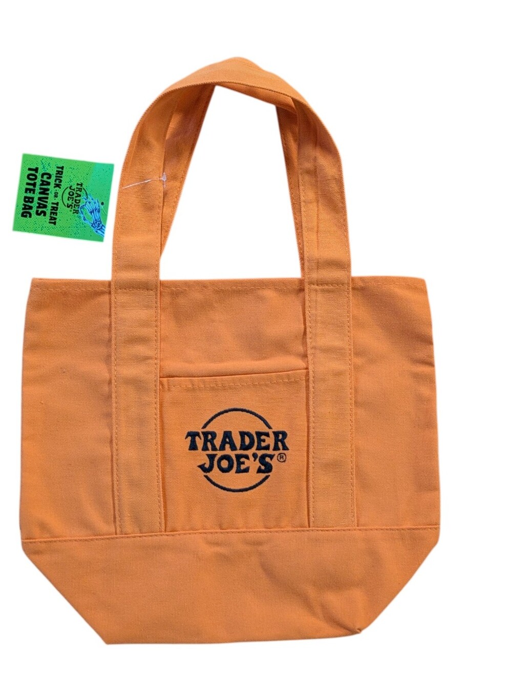 Trader Joe's Mini Insulated Bag and Trick or Treat Canvas Tote Bag Set - Picture 3 of 9